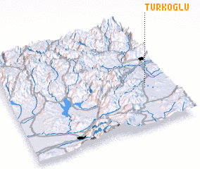 3d view of Türkoğlu