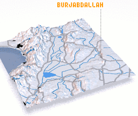 3d view of Burj ‘Abd Allāh