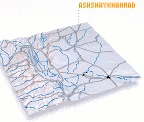 3d view of Ash Shaykh Aḩmad