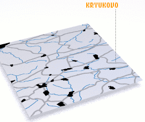 3d view of Kryukovo