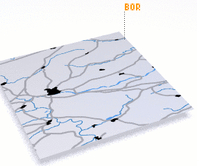 3d view of Bor