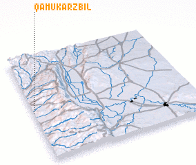 3d view of Qāmū‘ Karzbīl