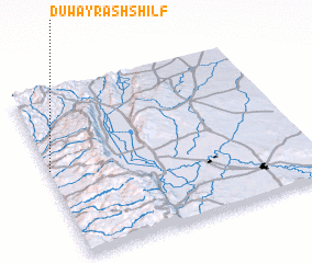 3d view of Duwayr ash Shilf