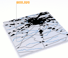 3d view of Akulovo