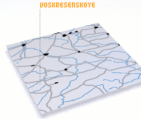 3d view of Voskresenskoye