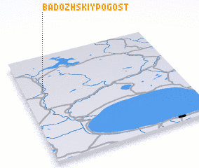 3d view of Badozhskiy Pogost