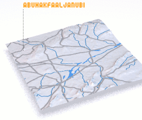 3d view of Abū Ḩakfā al Janūbī