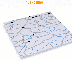 3d view of Pushchino