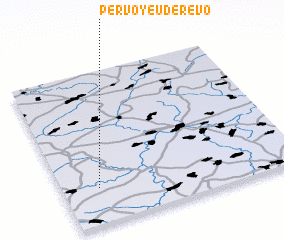 3d view of Pervoye Uderëvo