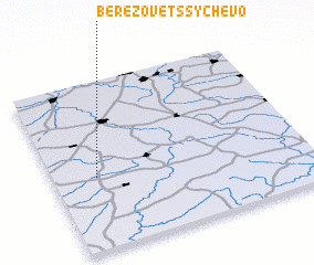 3d view of Berëzovets Sychëvo