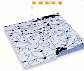 3d view of Novo-Romanovka