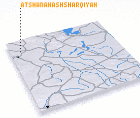 3d view of ‘Aţshānah ash Sharqīyah