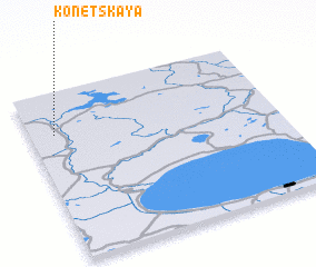 3d view of Konetskaya