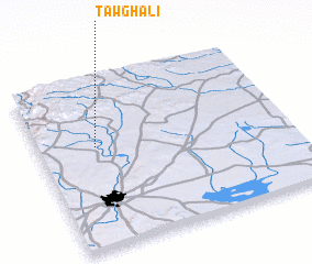 3d view of Ţawghalī