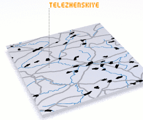 3d view of Telezhenskiye