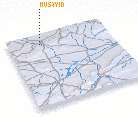 3d view of Musay‘īd