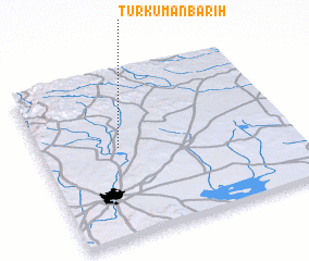 3d view of Turkumān Bāriḩ