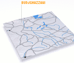 3d view of Burj Ghazzāwī