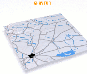 3d view of Ghayţūn