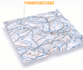 3d view of Yukarısazcığaz