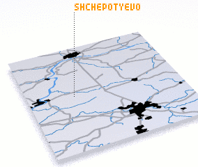 3d view of Shchëpot\