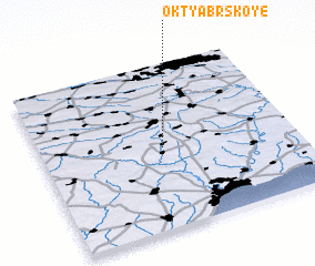 3d view of Oktyabrʼskoye