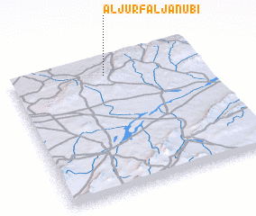 3d view of Al Jurf al Janūbī