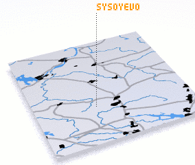 3d view of Sysoyevo