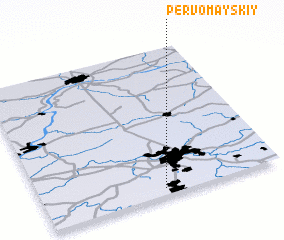 3d view of Pervomayskiy