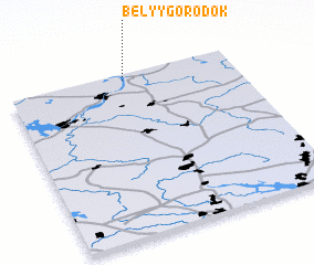 3d view of Belyy Gorodok