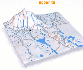 3d view of Marangu