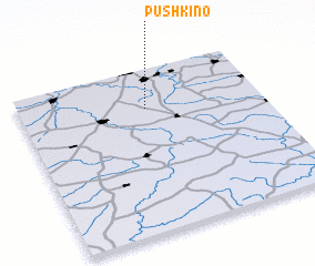 3d view of Pushkino