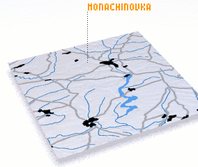 3d view of Monachinovka