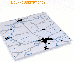 3d view of Volkhovskiy Vtoroy