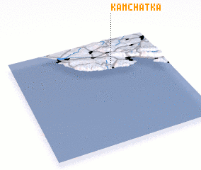 3d view of Kamchatka