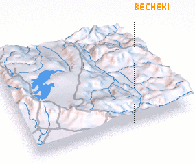 3d view of Bechʼekʼī