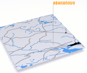 3d view of Abakanovo