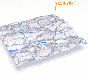 3d view of Yeşilyurt