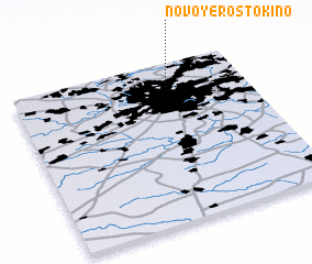 3d view of Novoye Rostokino