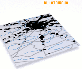 3d view of Bulatnikovo