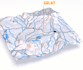 3d view of Galat