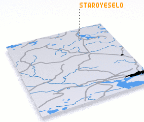 3d view of Staroye Selo