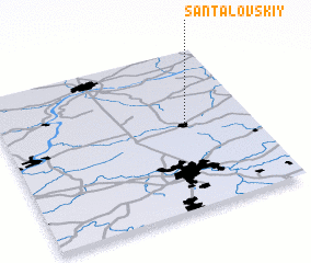 3d view of Santalovskiy