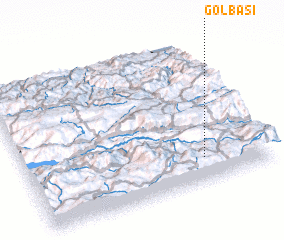 3d view of Gölbaşı