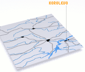 3d view of Korolëvo