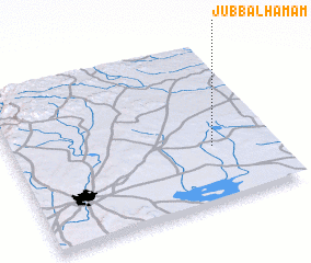 3d view of Jubb al Ḩamām