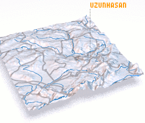 3d view of Uzunhasan