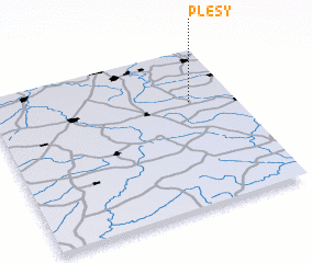 3d view of Plësy
