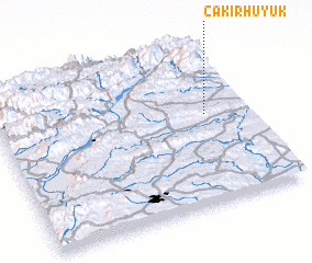 3d view of Çakırhüyük