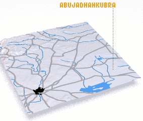 3d view of Abū Jadhah Kubrá